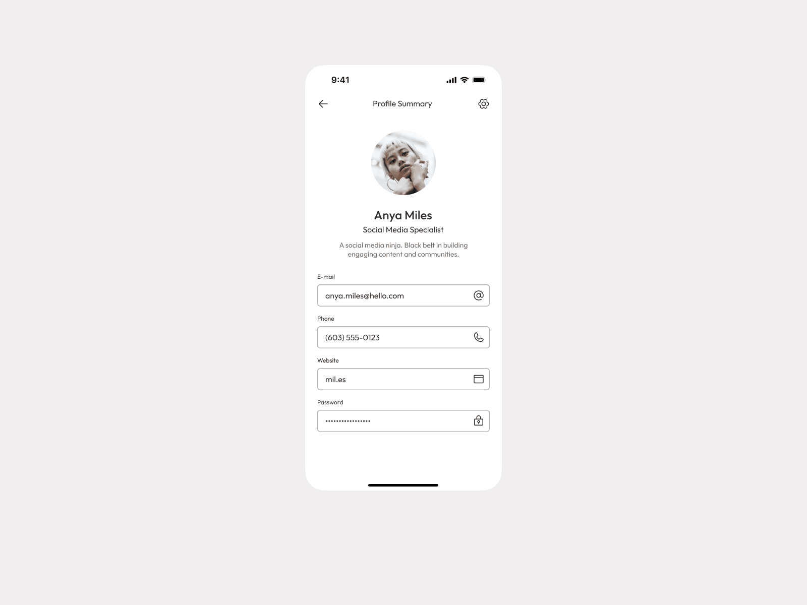 Daily UI Challenge #10