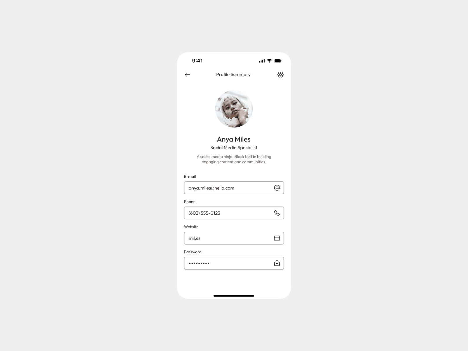 Daily UI Challenge #10