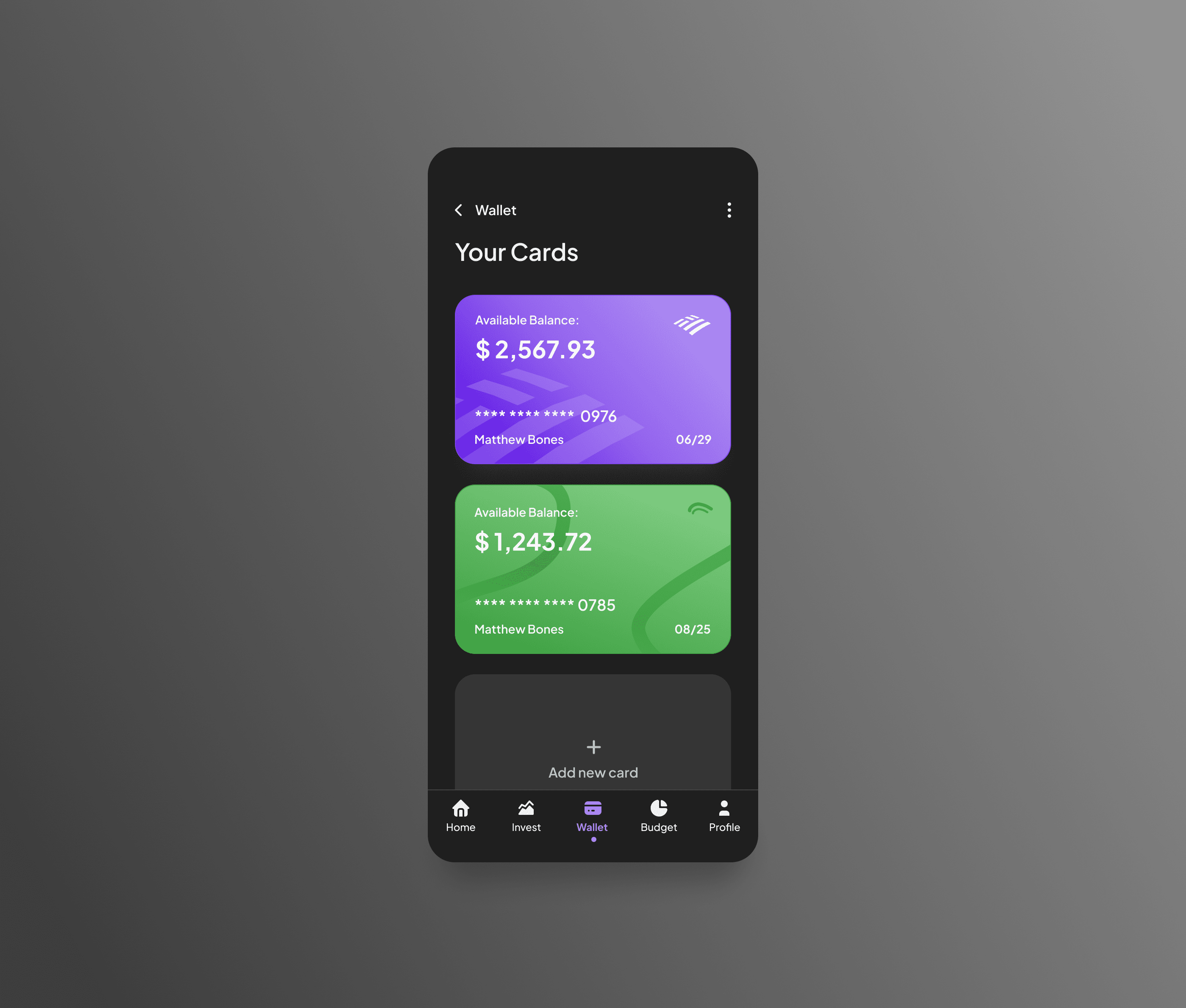 Daily UI Challenge #7