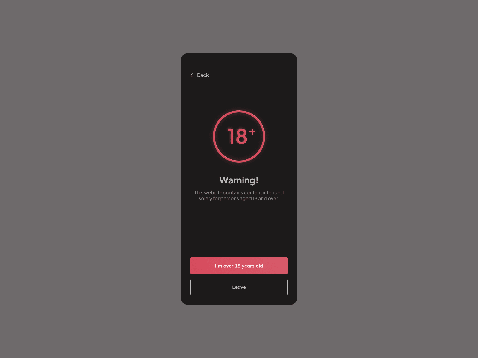 Daily UI Challenge #54