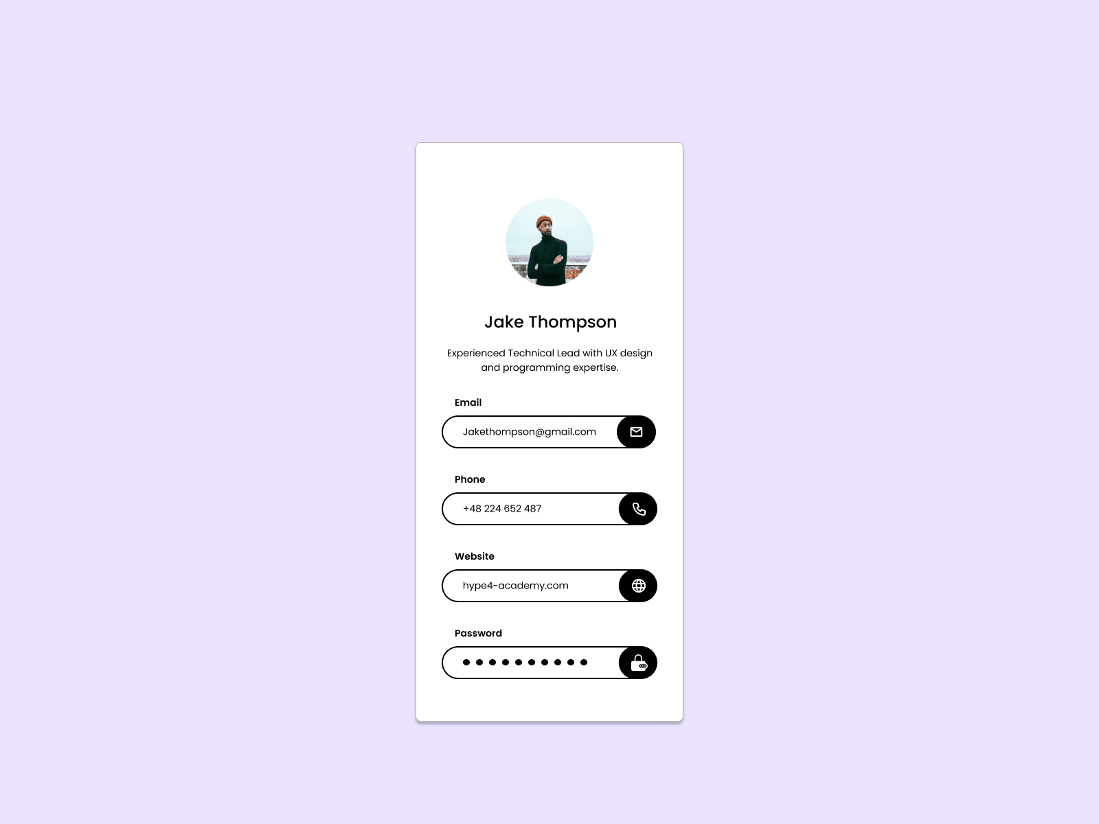 Daily UI Challenge #10