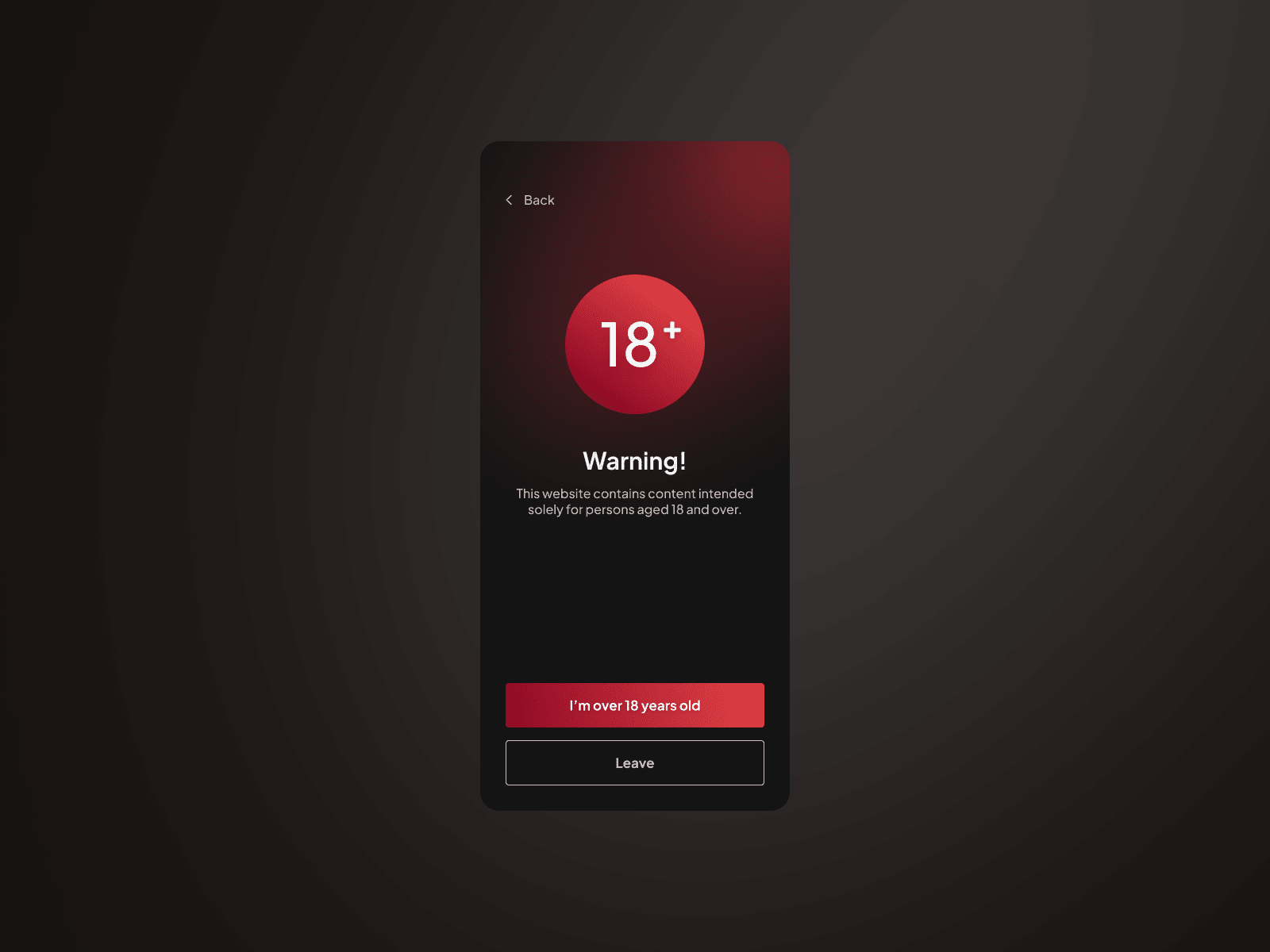 Daily UI Challenge #54