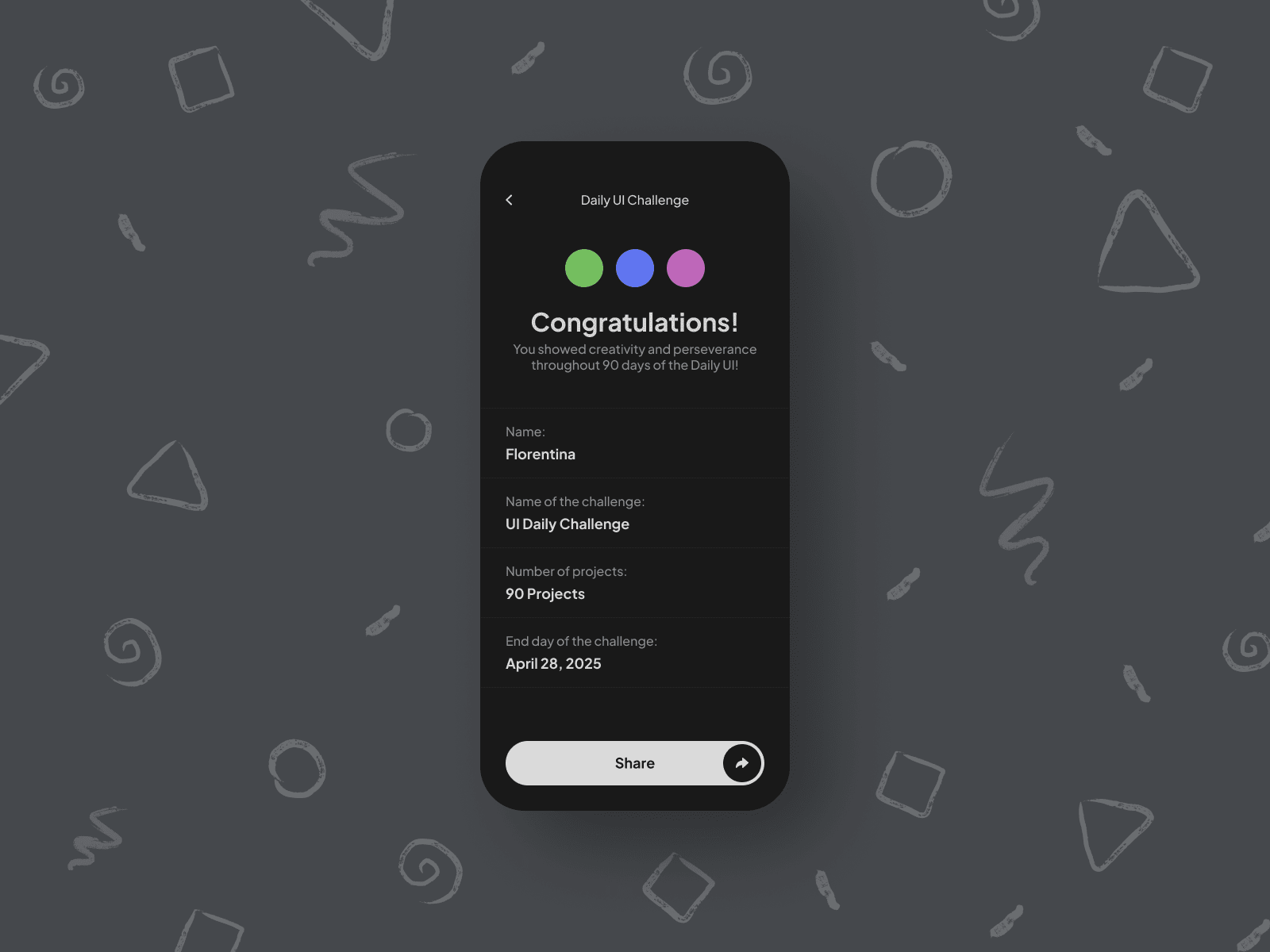 Daily UI Challenge #90