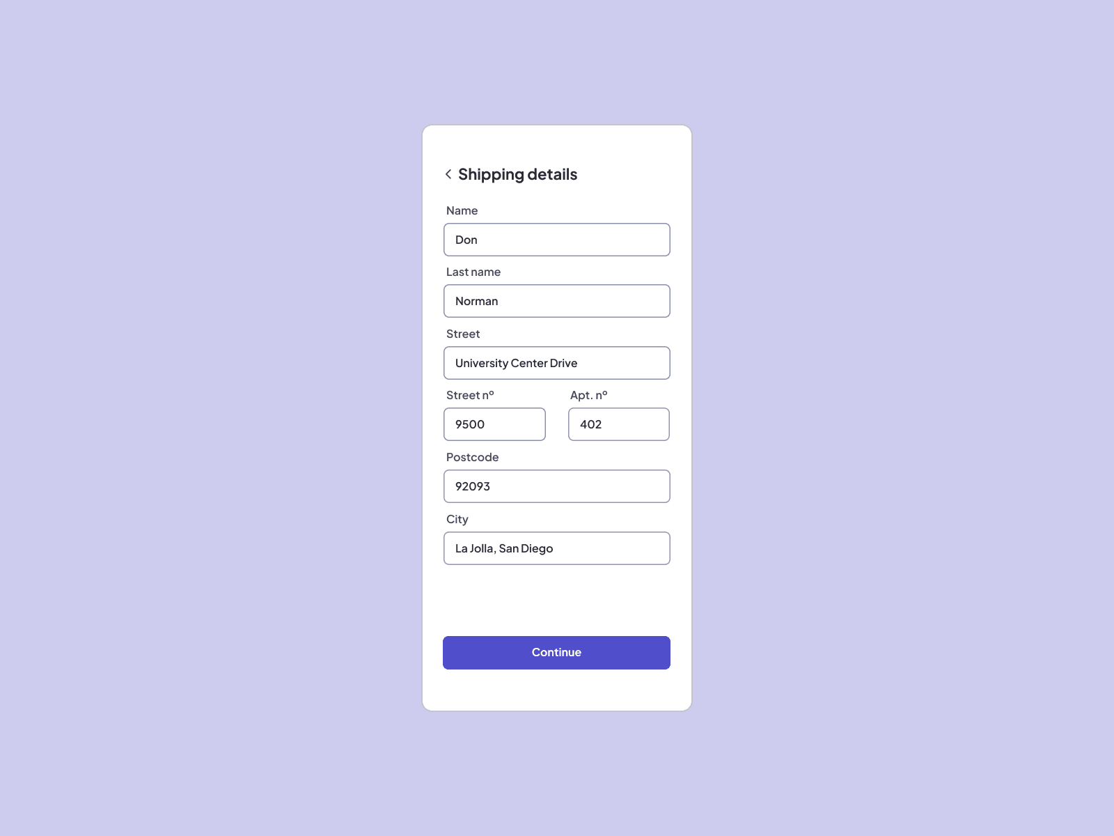 Daily UI Challenge #42